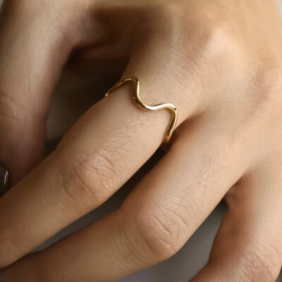 انگشتر طلا سینوس