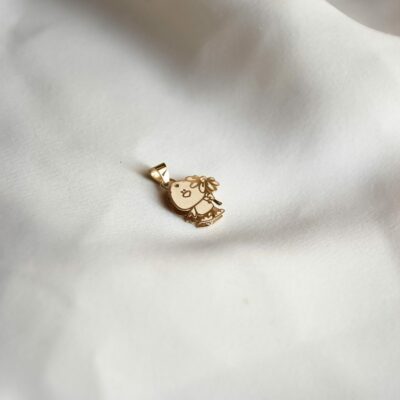 پلاک طلا جوجه