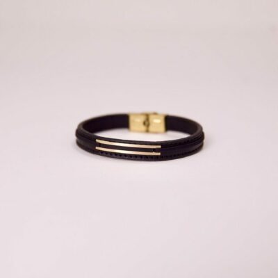 دستبند طلا مردانه لاین