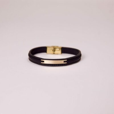 دستبند طلا مردانه سیمپل