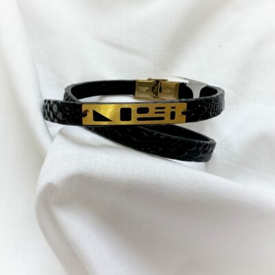 دستبند طلا مردانه ماز x1