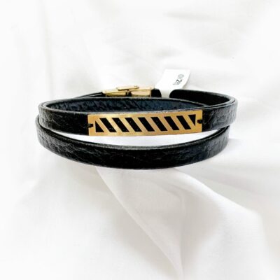 دستبند طلا مردانه پنجره