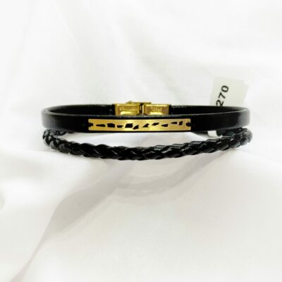 دستبند طلا مردانه پرسه