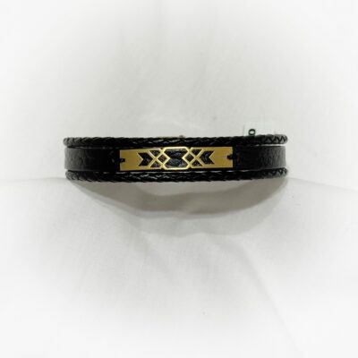 دستبند طلا مردانه ژاو