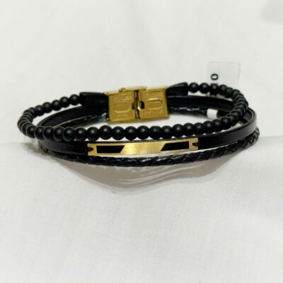 دستبند طلا مردانه آکو