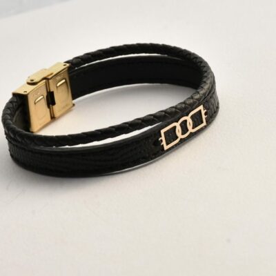 دستبند طلا مردانه لیندا