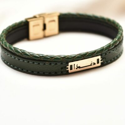 دستبند طلا مردانه خدا