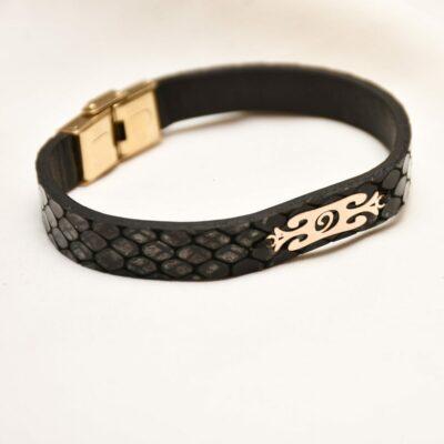 دستبند طلا مردانه آیاس 2