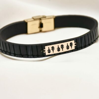 دستبند طلا مردانه آوگیاس