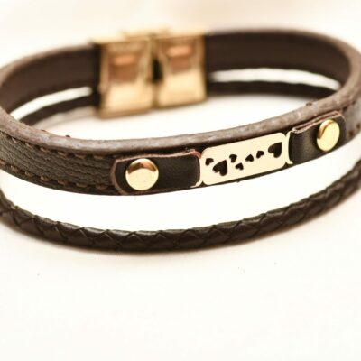 دستبند طلا مردانه لاویز