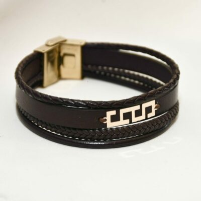 دستبند طلا مردانه آنتیوپه