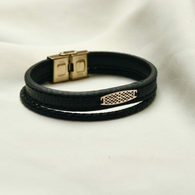 دستبند طلا مردانه آترئوس