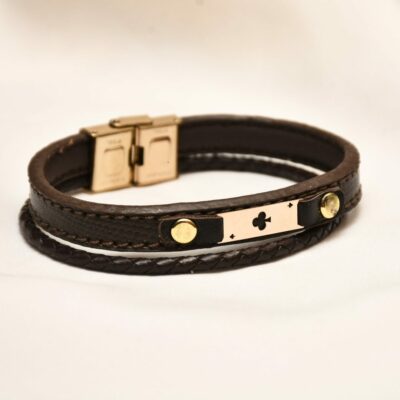 دستبند طلا مردانه گشنیز