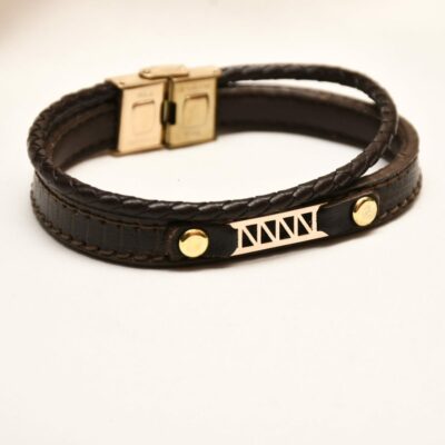 دستبند طلا مردانه ایت