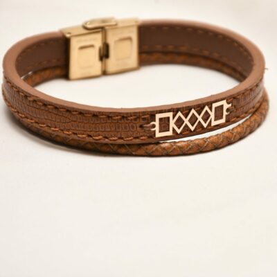 دستبند طلا مردانه بینگ