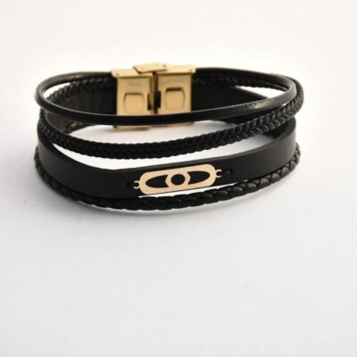 دستبند طلا مردانه چشم