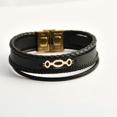 دستبند طلا مردانه بازیت