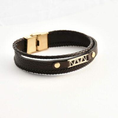 دستبند طلا مردانه کرومیت