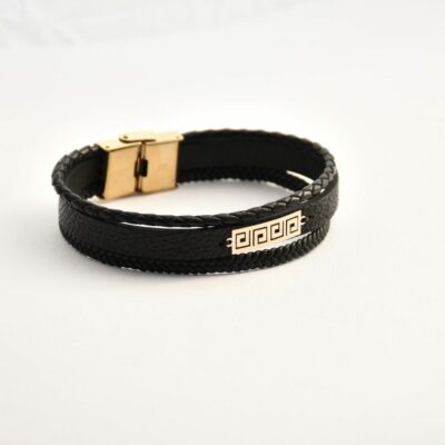 دستبند طلا مردانه آمیانت