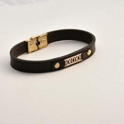 دستبند طلا مردانه تیرولیت