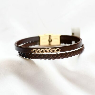 دستبند طلا مردانه کارتیر ۷