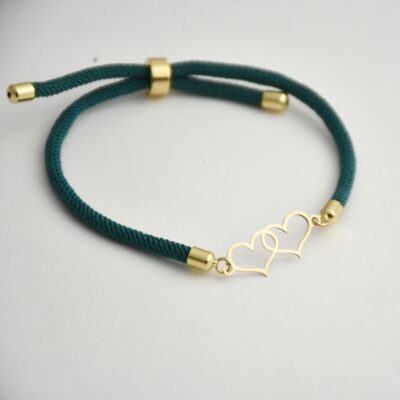 دستبند طلا قلب ما