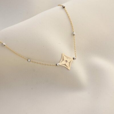 دستبند طلا ال وی