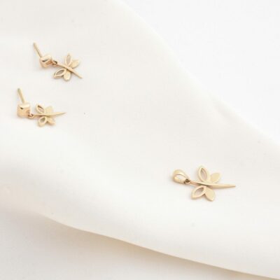 نیم ست طلا سنجاقک