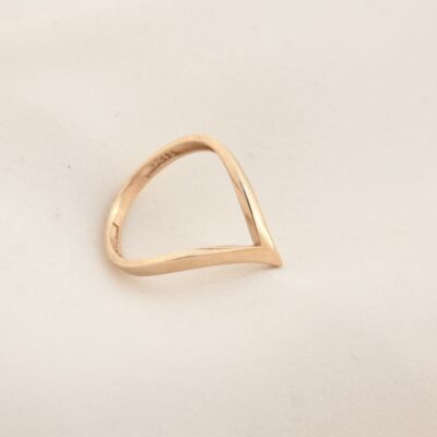 انگشتر طلا نشان x