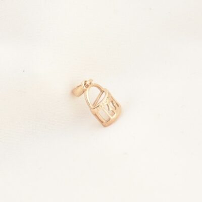 پلاک طلا قفلک