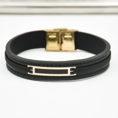 دستبند طلا مردانه سیمپل y