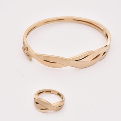 انگشتر طلا طنابی