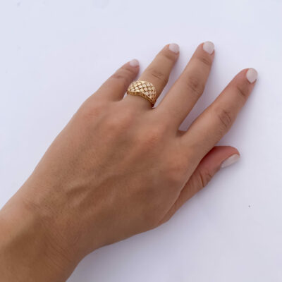 انگشتر طلا شاین