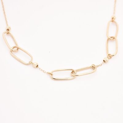 گردنبند طلا حلقه پیچ