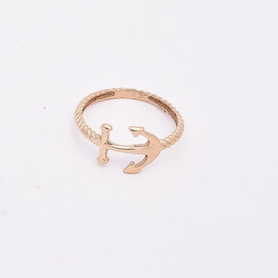 انگشتر طلا لنگر ۲