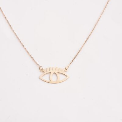 گردنبند طلا چشم