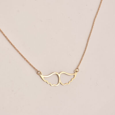 گردنبند طلا دوبال فرشته