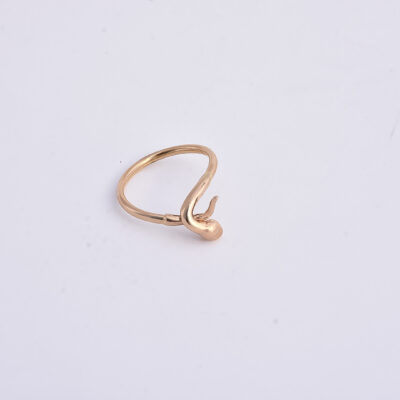 انگشتر بنگل طلا اسنیک