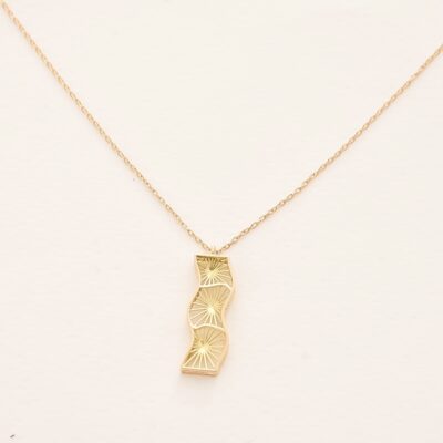 گردنبند آویز مواج