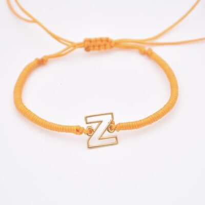 دستبند طلا حرف Z