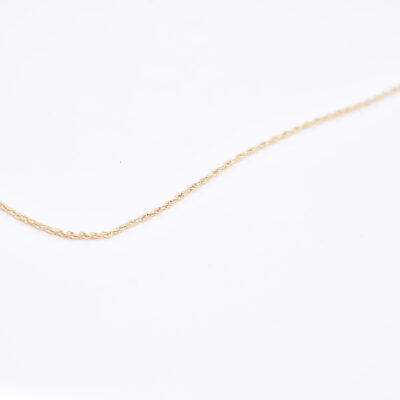 زنجیر طلا طنابی S