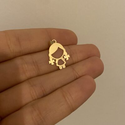 پلاک طلا گیسو