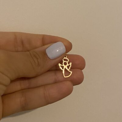 پلاک طلا فرشته مهربون