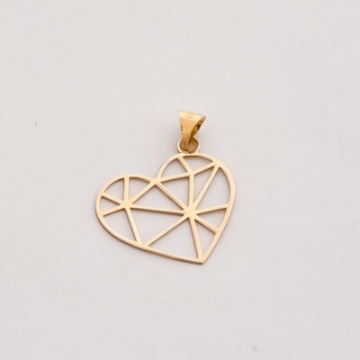 آویز طلا قلب