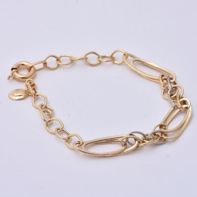 دستبند طلا گلو حلقه ای