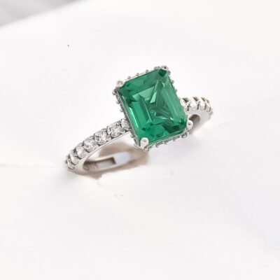 انگشتر طلا دایموند گرین