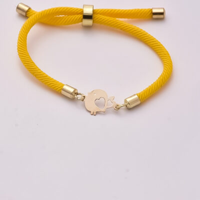 دستبند طلا گنجشک x