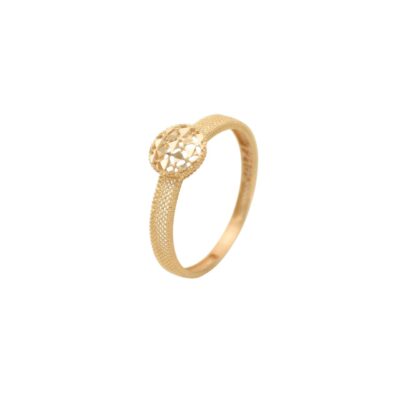 انگشتر طلا فیوژن دایره