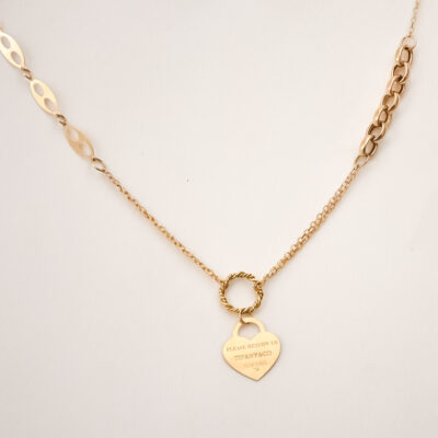 گردنبند طلا تیفانی لاو 2