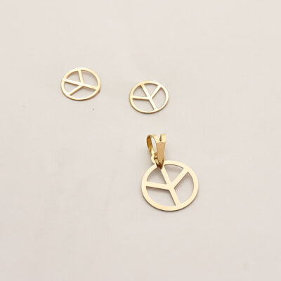 نیم ست طلا صلح